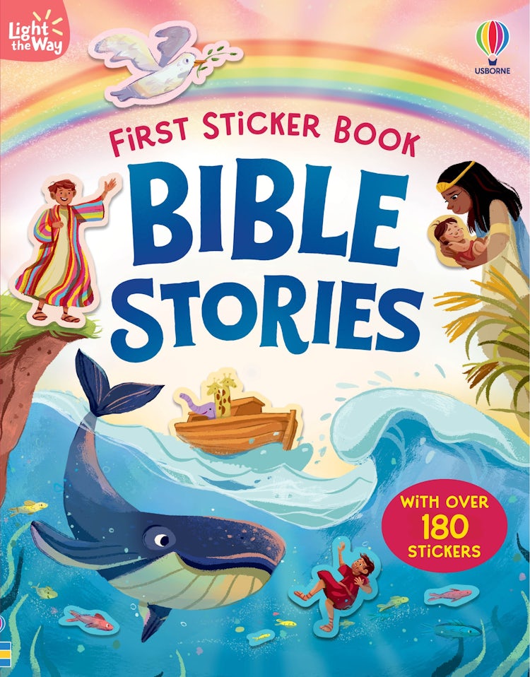 Cover image for First Sticker Book Bible Stories, isbn: 9781806460298