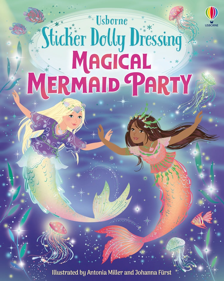 Cover image for Sticker Dolly Dressing Magical Mermaid Party, isbn: 9781806460496