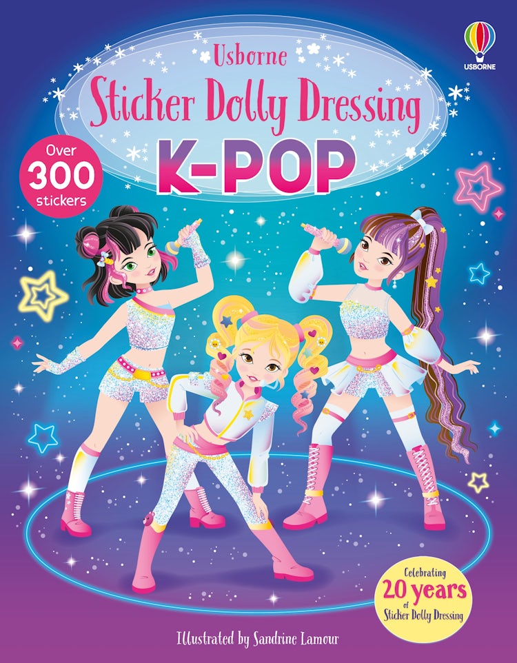 Cover image for Sticker Dolly Dressing K-POP, isbn: 9781806460724