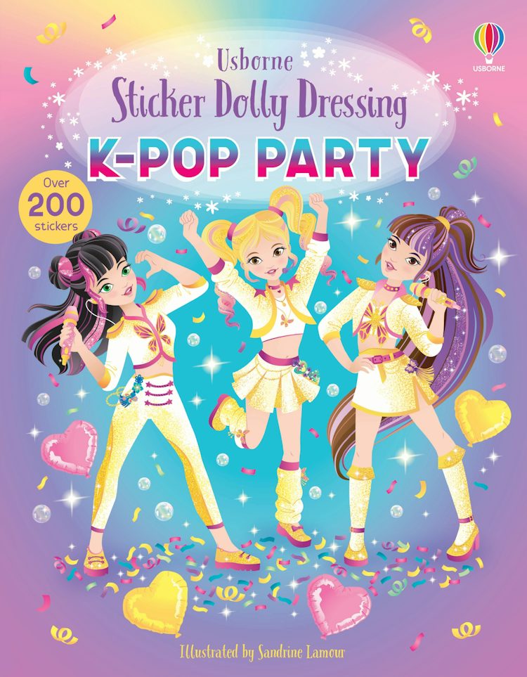 Cover image for Sticker Dolly Dressing K-Pop Party, isbn: 9781806461790