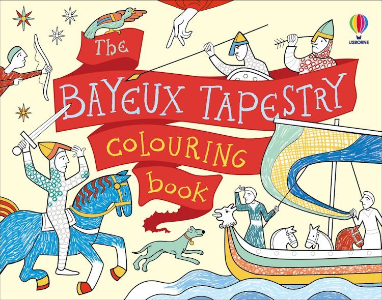 Cover image for The Bayeux Tapestry Colouring Book, isbn: 9781806465897