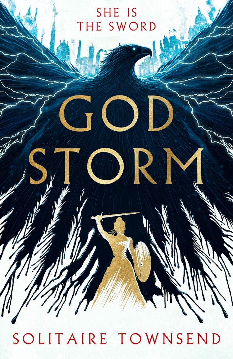 Cover image for Godstorm, isbn: 9781835012598