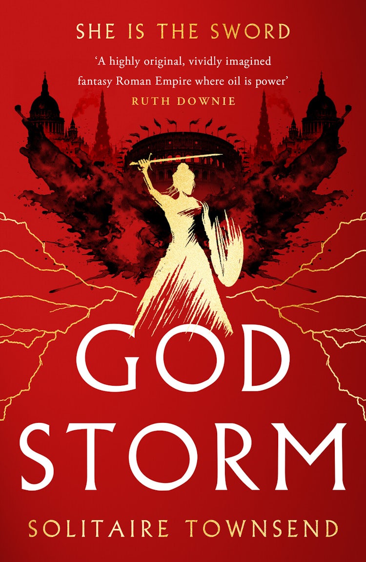 Cover image for Godstorm, isbn: 9781835012635