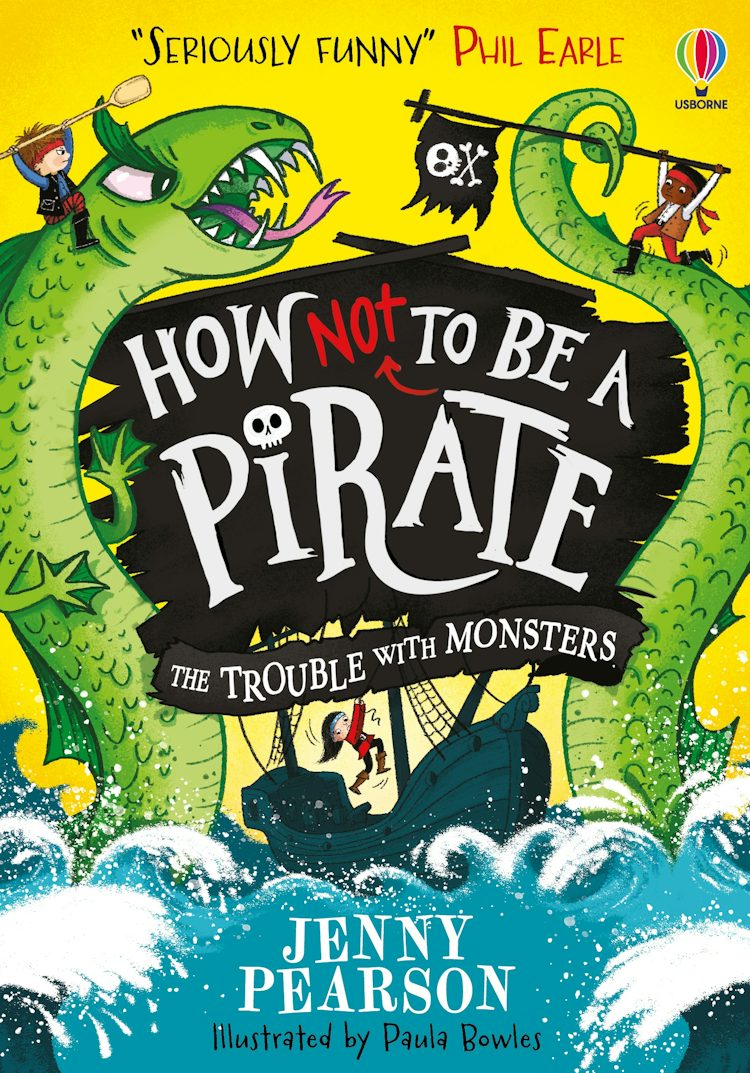 Cover image for How Not To Be a Pirate: The Trouble with Monsters, isbn: 9781835400975