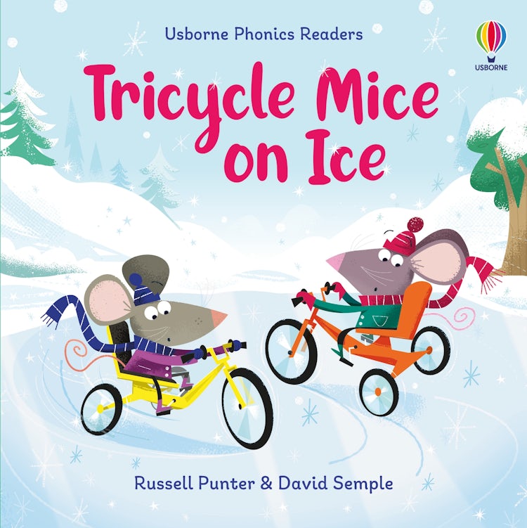 Cover image for Tricycle Mice on Ice, isbn: 9781835402078