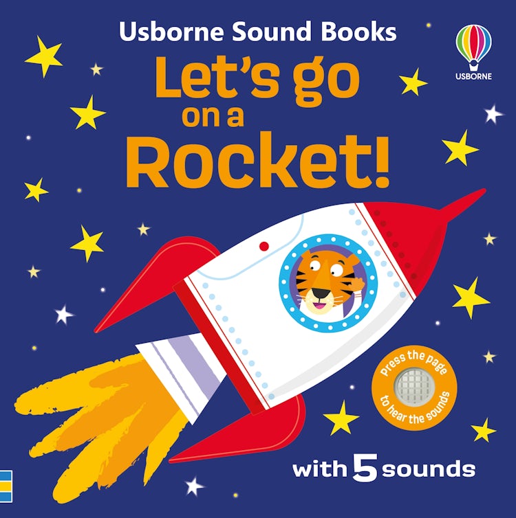 Cover image for Let's go on a Rocket!, isbn: 9781835403402