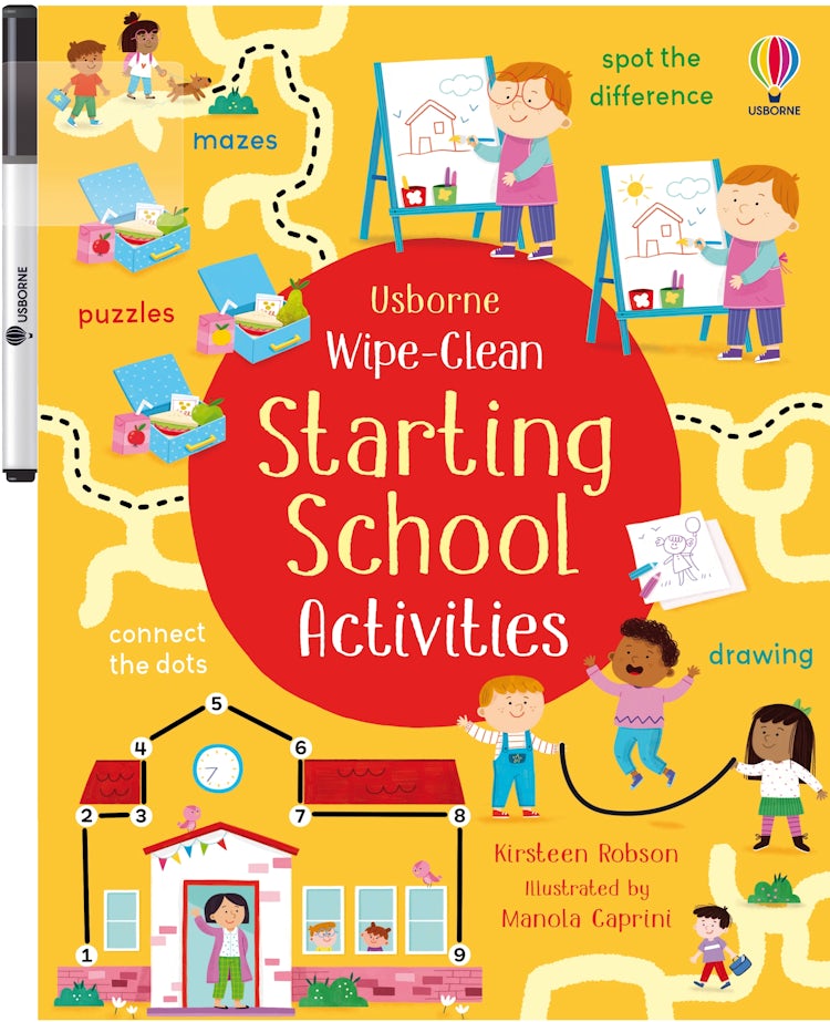 Cover image for Wipe Clean Starting School Activities, isbn: 9781835403495