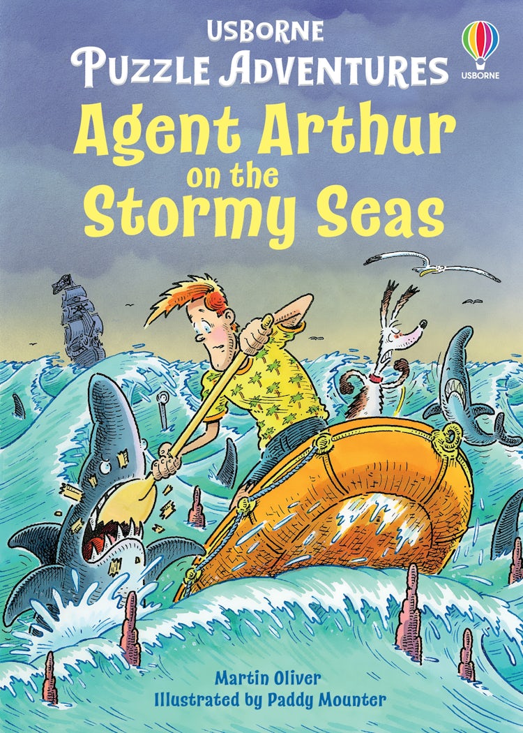 Cover image for Agent Arthur on the Stormy Seas, isbn: 9781835403501