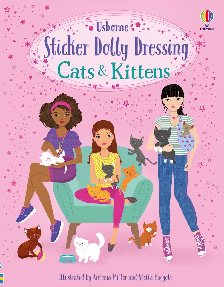 Cover image for Sticker Dolly Dressing Cats & Kittens, isbn: 9781835403617