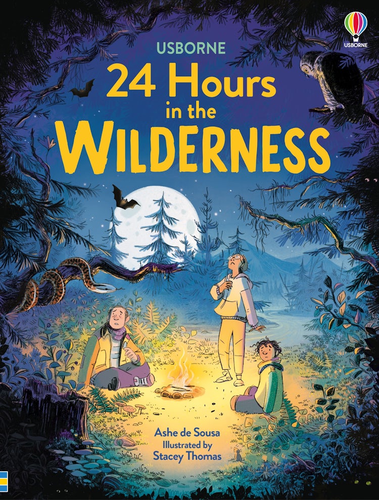 Cover image for 24 Hours in the Wilderness Graphic Novel, isbn: 9781835404553