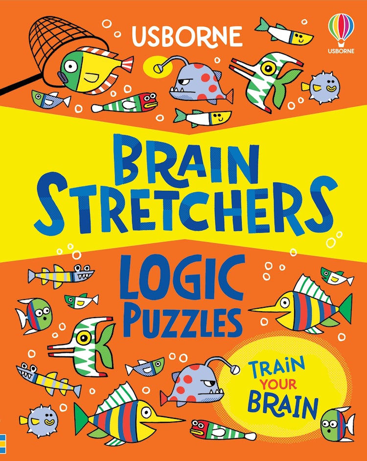 Cover image for Brain Stretchers: Logic Puzzles, isbn: 9781835405840