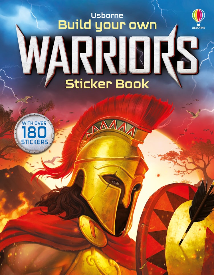 Cover image for Build Your Own Warriors Sticker Book, isbn: 9781835407356