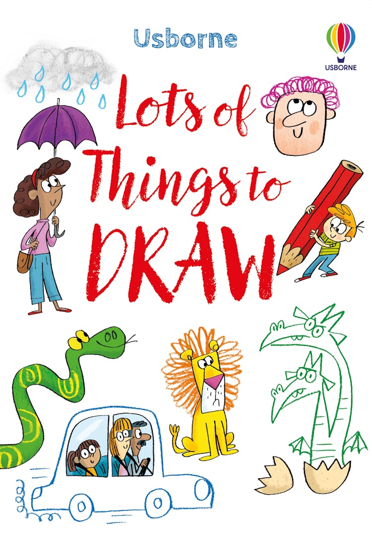 Cover image for Lots of Things to Draw, isbn: 9781835408476