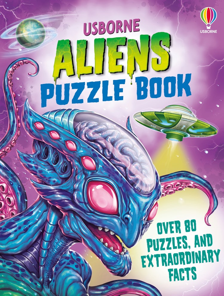 Cover image for Aliens Puzzle Book, isbn: 9781835408506