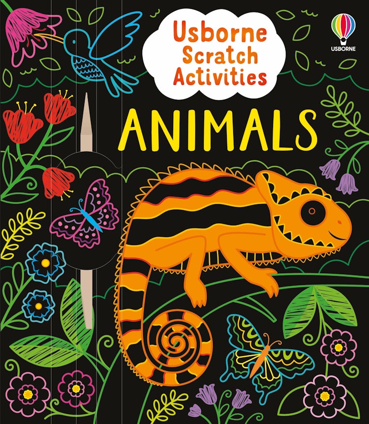 Cover image for Usborne Scratch Activities Animals, isbn: 9781835408513