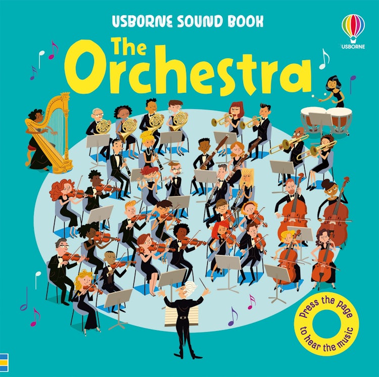 Cover image for The Orchestra: Usborne Sound Book, isbn: 9781835408728