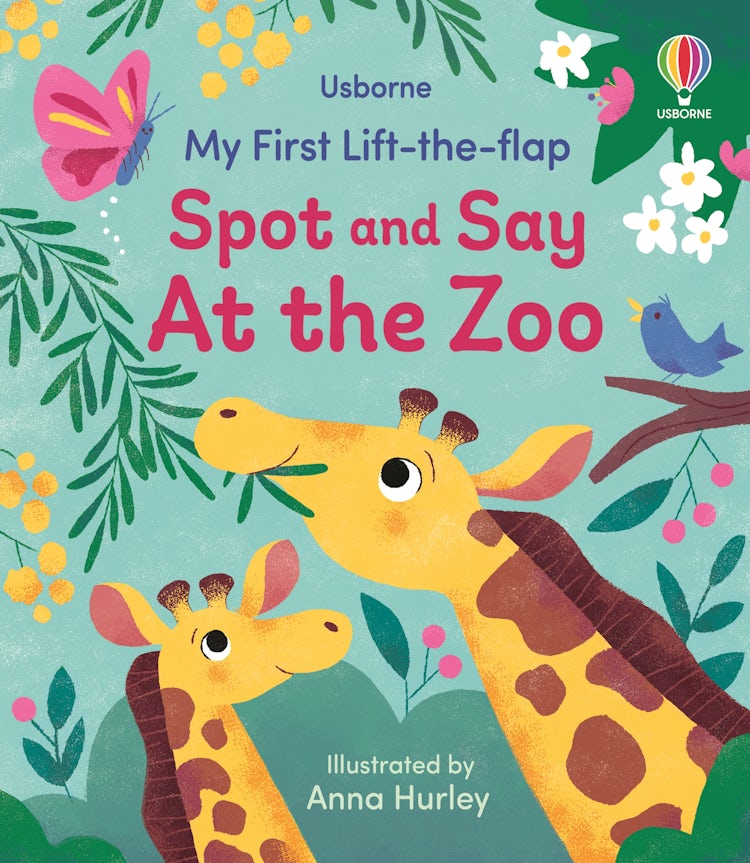 Cover image for My First Lift-the-flap: Spot and Say At the Zoo, isbn: 9781835408803
