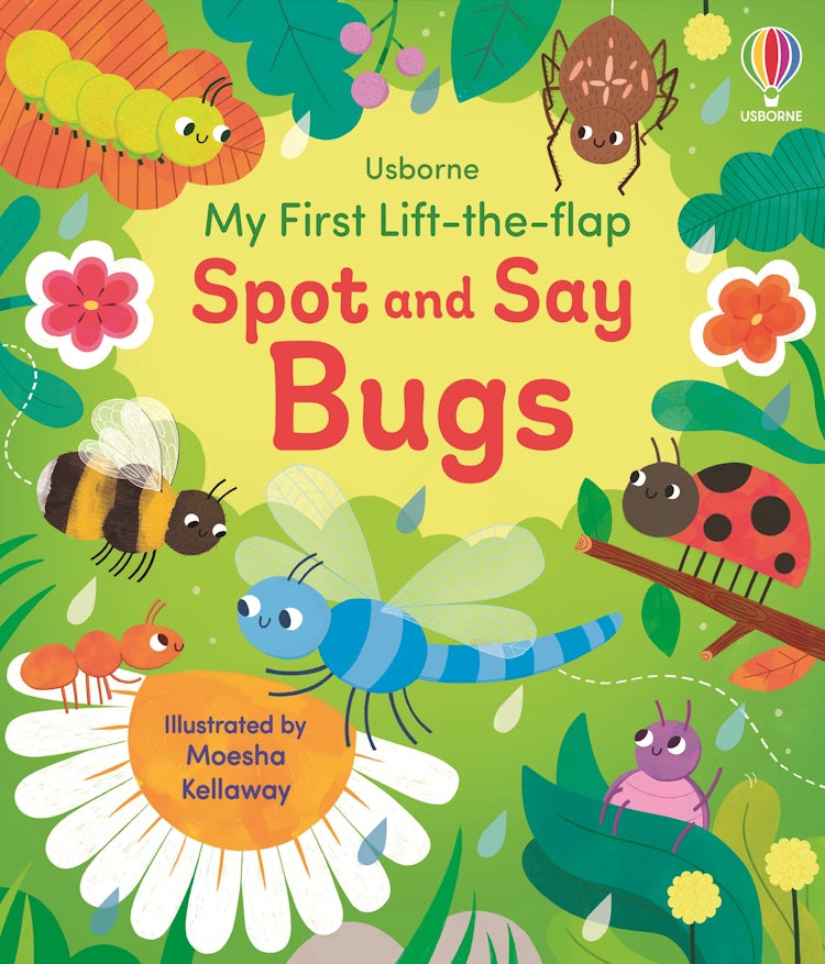 Cover image for My First Lift the Flap Spot and Say Bugs, isbn: 9781835408810