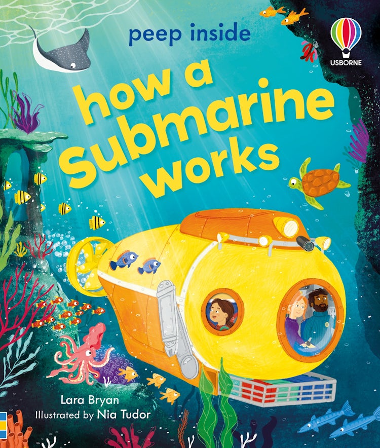 Cover image for Peep Inside How A Submarine Works, isbn: 9781835409152