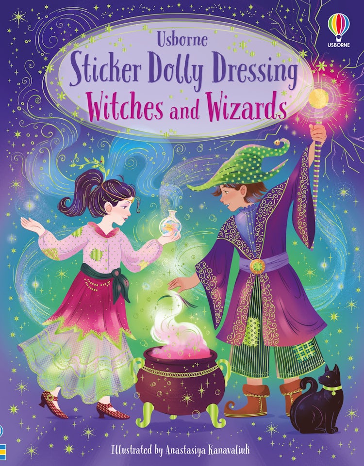 Cover image for Sticker Dolly Dressing Witches and Wizards, isbn: 9781835409350