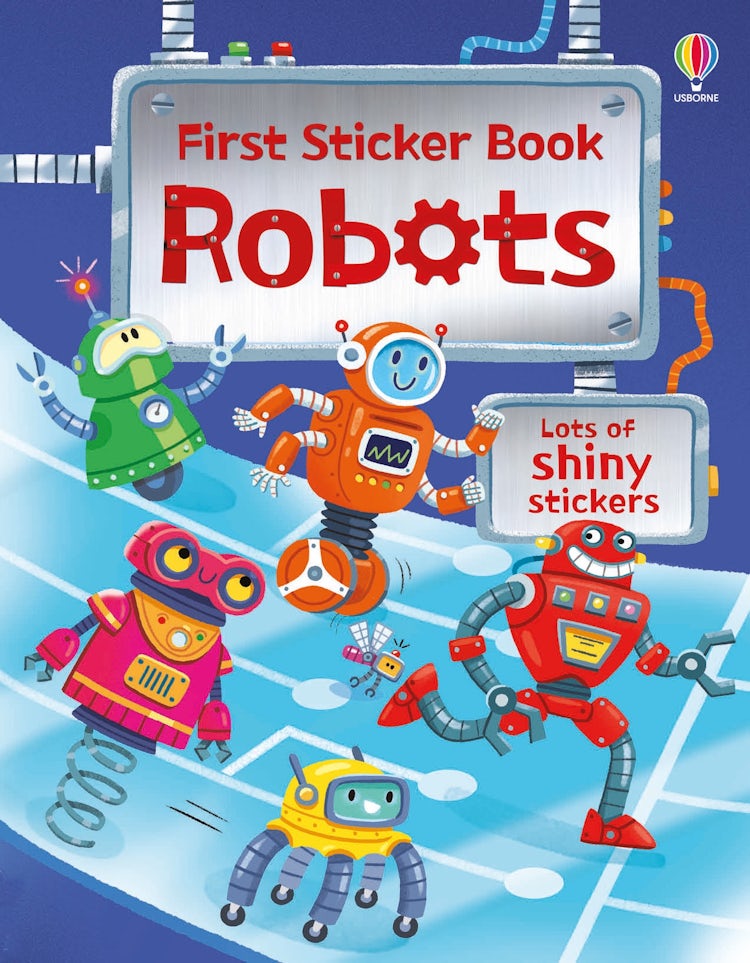 Cover image for First Sticker Books Robots, isbn: 9781835409510