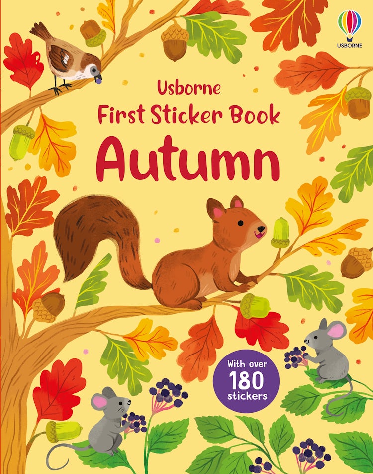 Cover image for First Sticker Book Autumn, isbn: 9781835409527