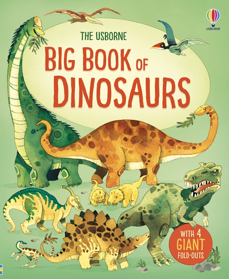 Cover image for The Usborne Big Book of Dinosaurs, isbn: 9781835409695