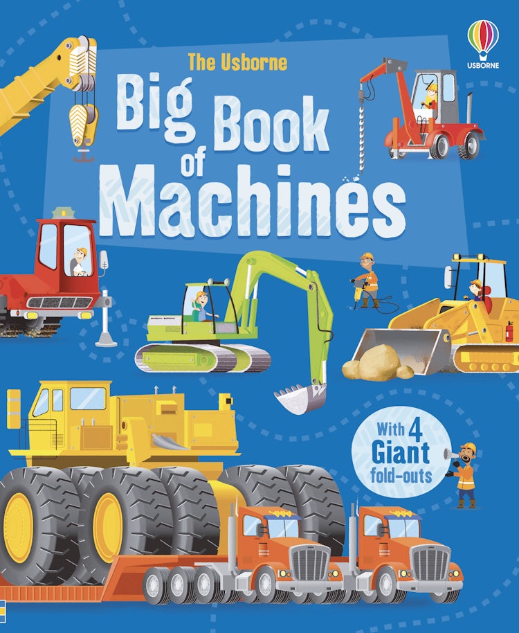 Cover image for Big Book of Machines, isbn: 9781835409718