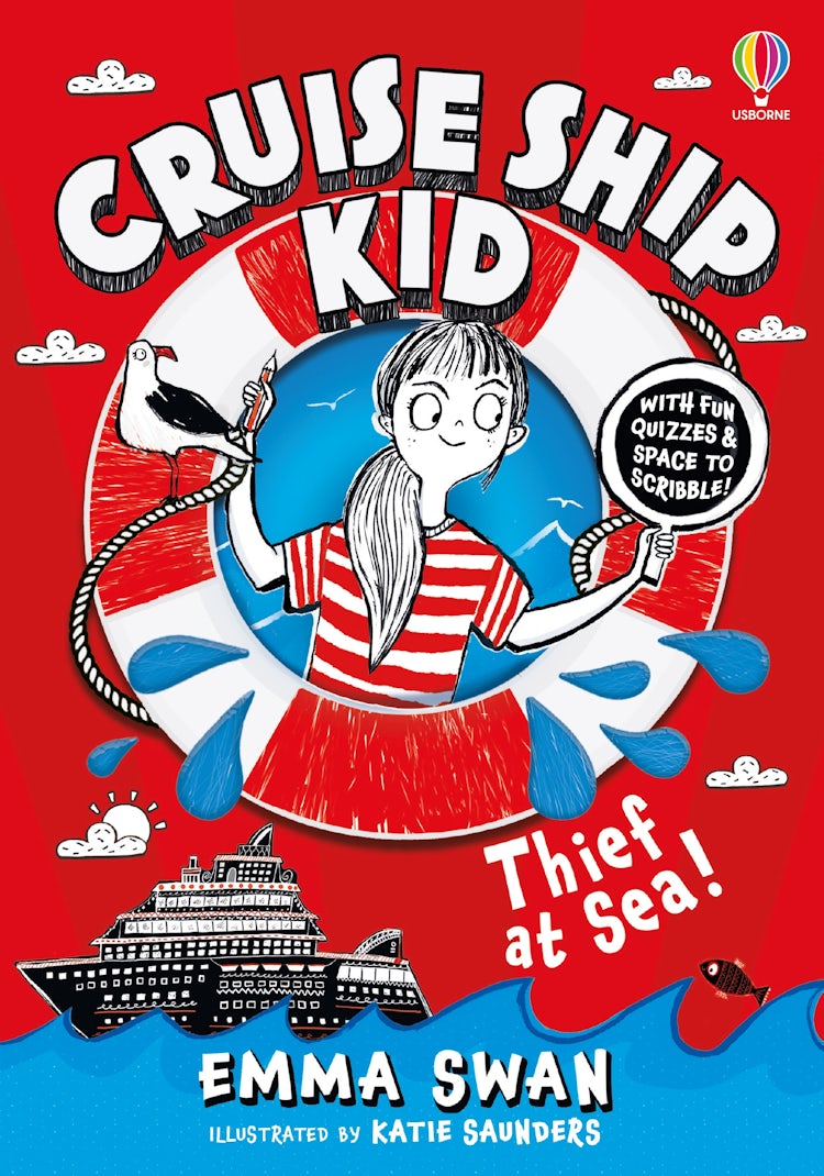 Cover image for Cruise Ship Kid: Thief at Sea!, isbn: 9781835409954