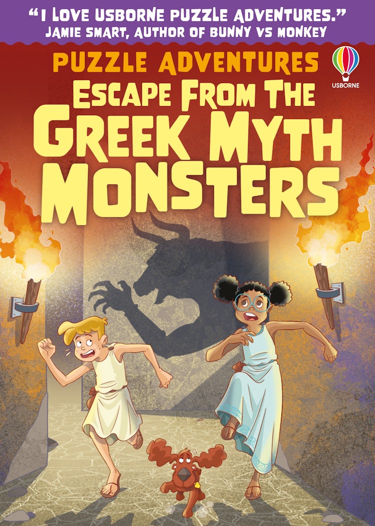 Cover image for Escape from the Greek Myth Monsters, isbn: 9781836040293