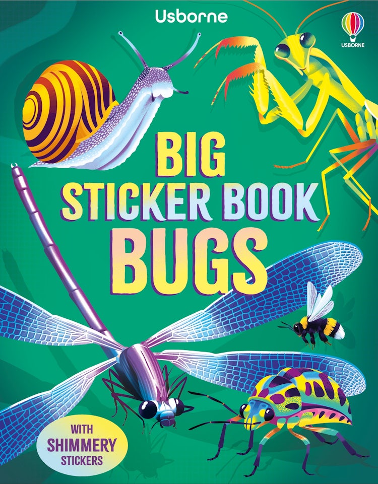 Cover image for Big Sticker Book Bugs, isbn: 9781836040699
