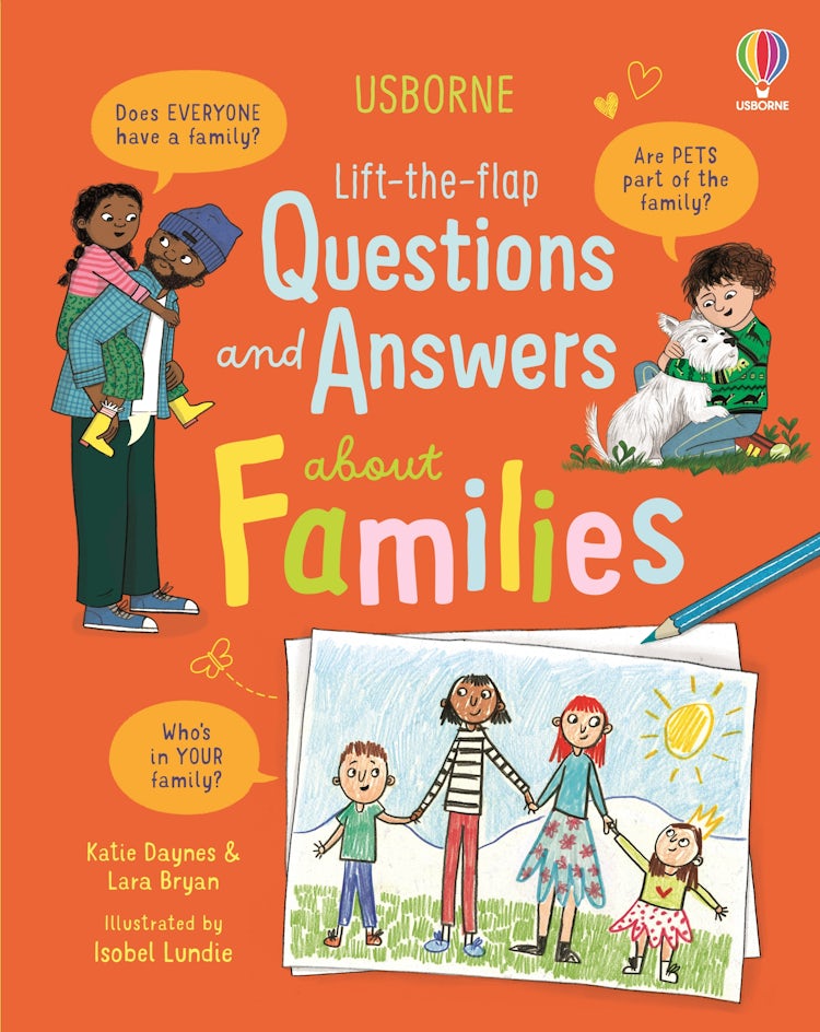 Cover image for Lift-the-flap Questions and Answers about Families, isbn: 9781836040712