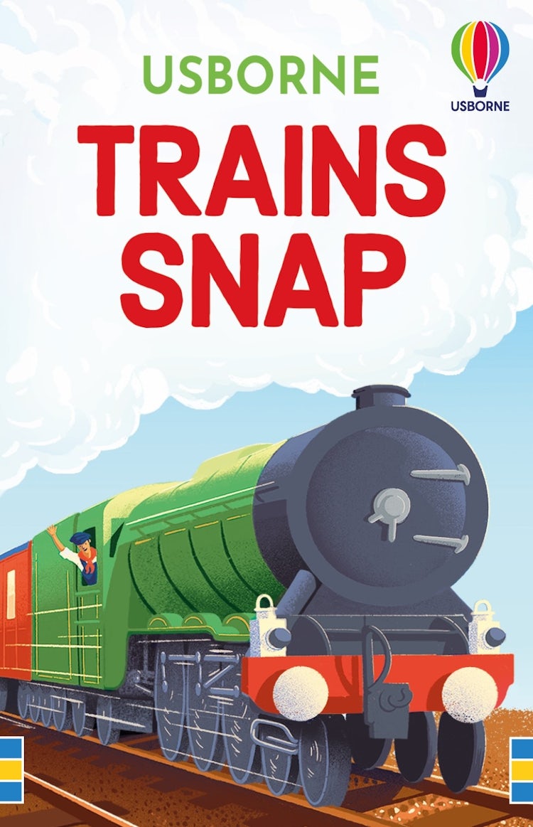 Cover image for Trains Snap, isbn: 9781836040903