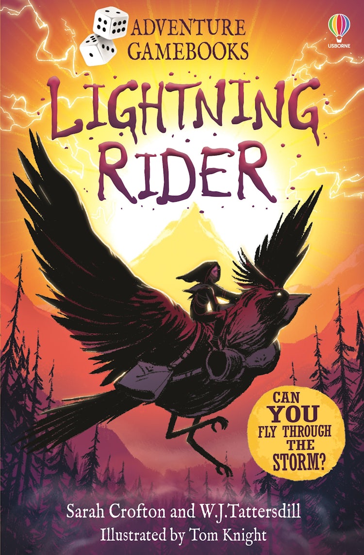 Cover image for Lightning Rider, isbn: 9781836040958
