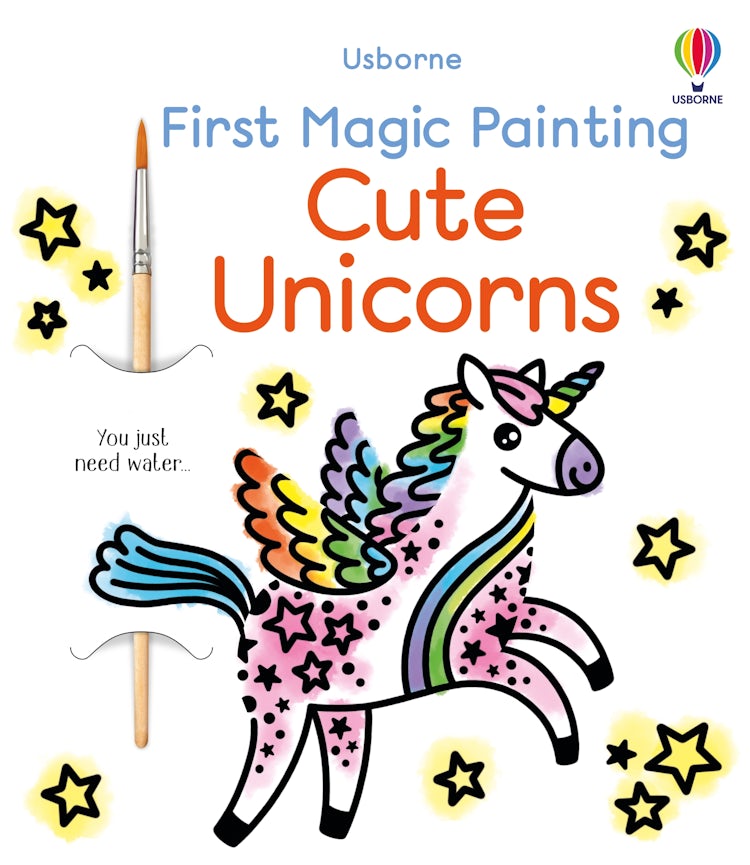 Cover image for First Magic Painting Cute Unicorns, isbn: 9781836040989