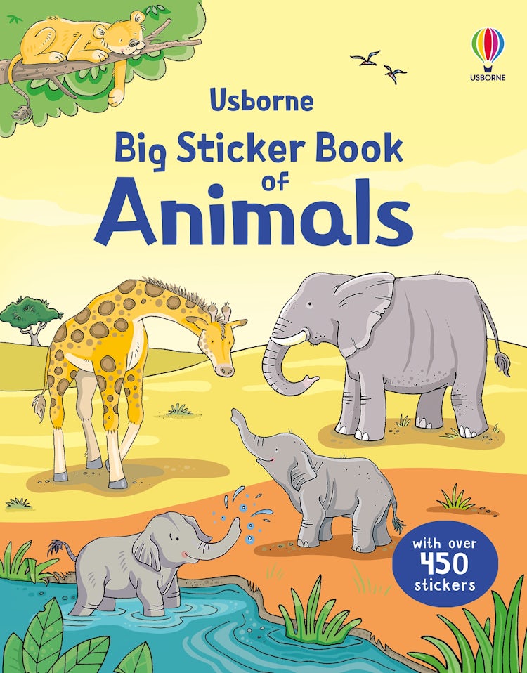 Cover image for Big Sticker Book of Animals, isbn: 9781836041146