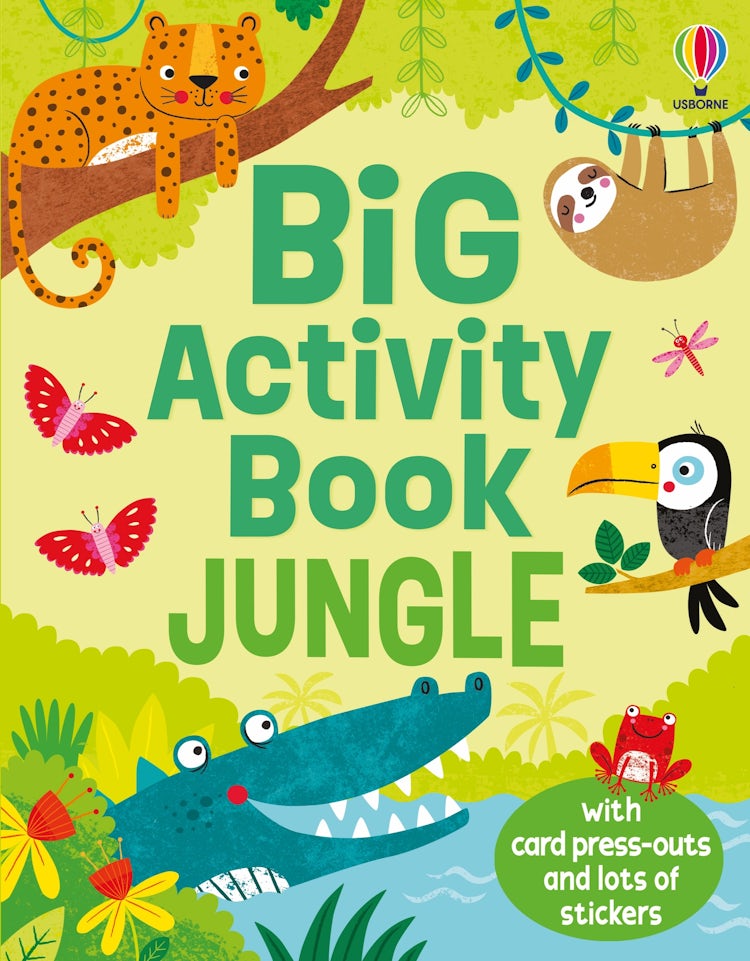 Cover image for Big Activity Book Jungle, isbn: 9781836041191