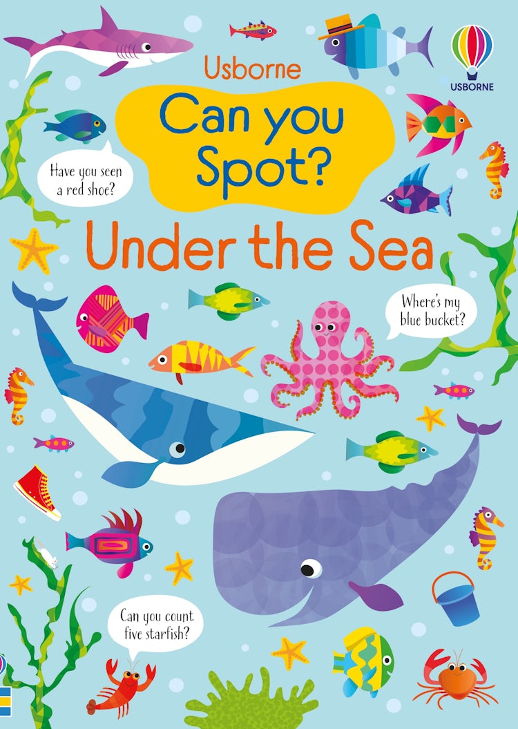 Cover image for Can You Spot? Under The Sea, isbn: 9781836041238