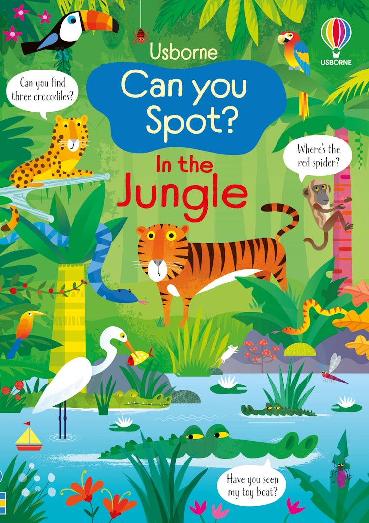 Cover image for Can You Spot? In the Jungle, isbn: 9781836041252