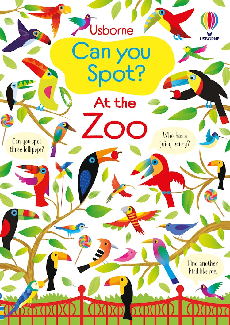 Cover image for Can You Spot? At the Zoo, isbn: 9781836041337