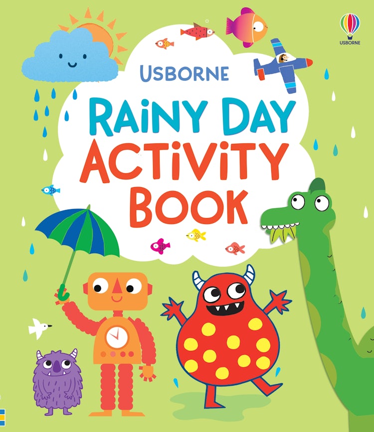 Cover image for Rainy Day Activity Book, isbn: 9781836041351