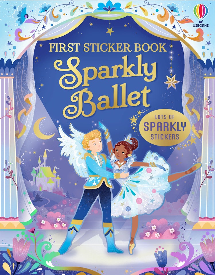 Cover image for First Sticker Book Sparkly Ballet, isbn: 9781836041535