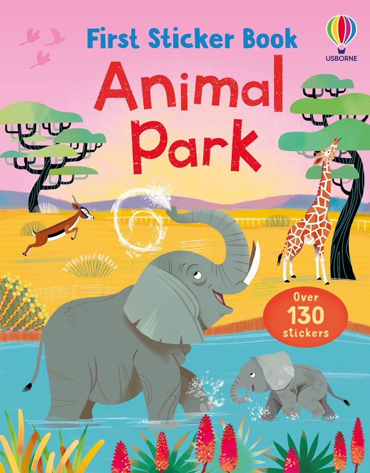 Cover image for First Sticker Book Animal Park, isbn: 9781836041580