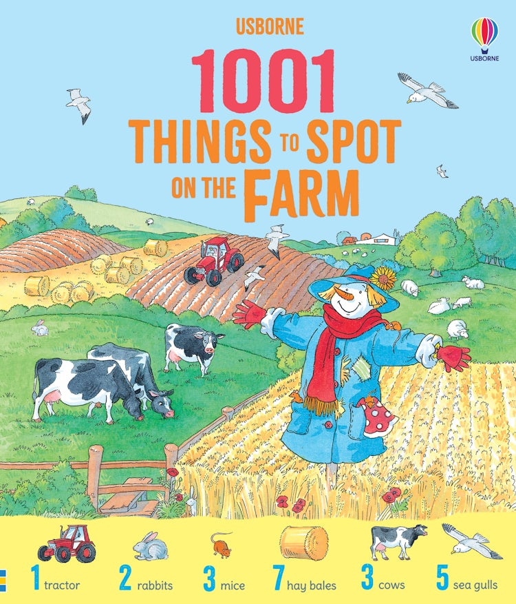Cover image for 1001 Things to Spot on the Farm, isbn: 9781836041924