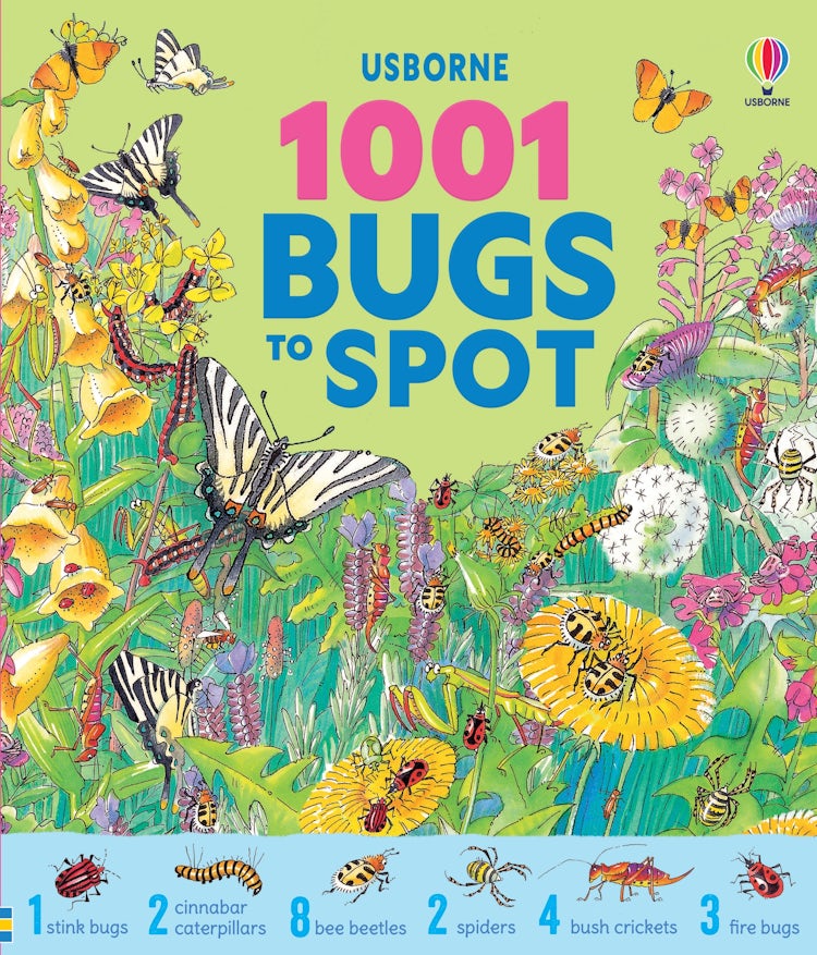 Cover image for 1001 Bugs To Spot, isbn: 9781836041931
