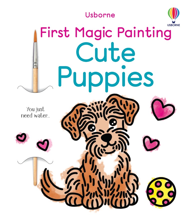 Cover image for First Magic Painting Cute Puppies, isbn: 9781836042211
