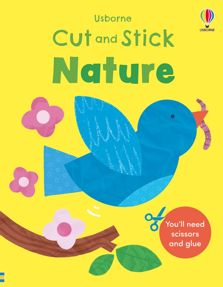 Cover image for Cut And Stick Nature, isbn: 9781836042259