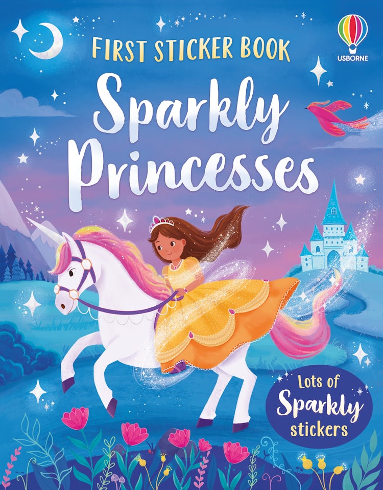 Cover image for First Sticker Book Sparkly Princesses, isbn: 9781836042280