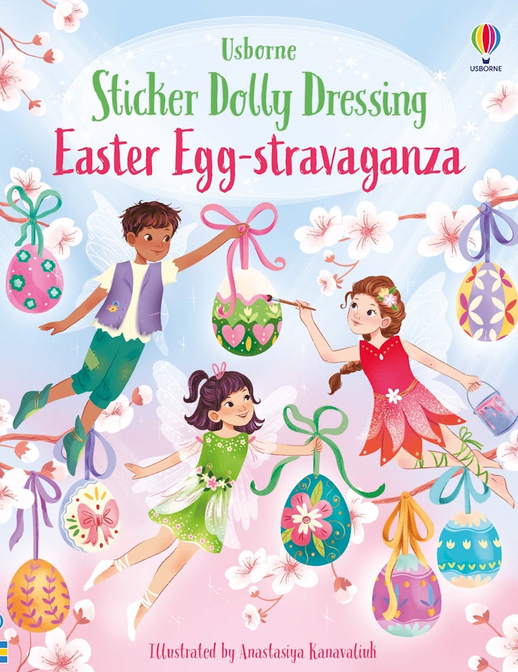Cover image for Sticker Dolly Dressing Easter Egg-Stravaganza, isbn: 9781836042617