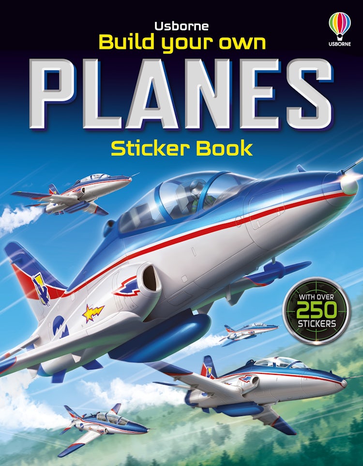 Cover image for Build Your Own Planes Sticker Book, isbn: 9781836042808